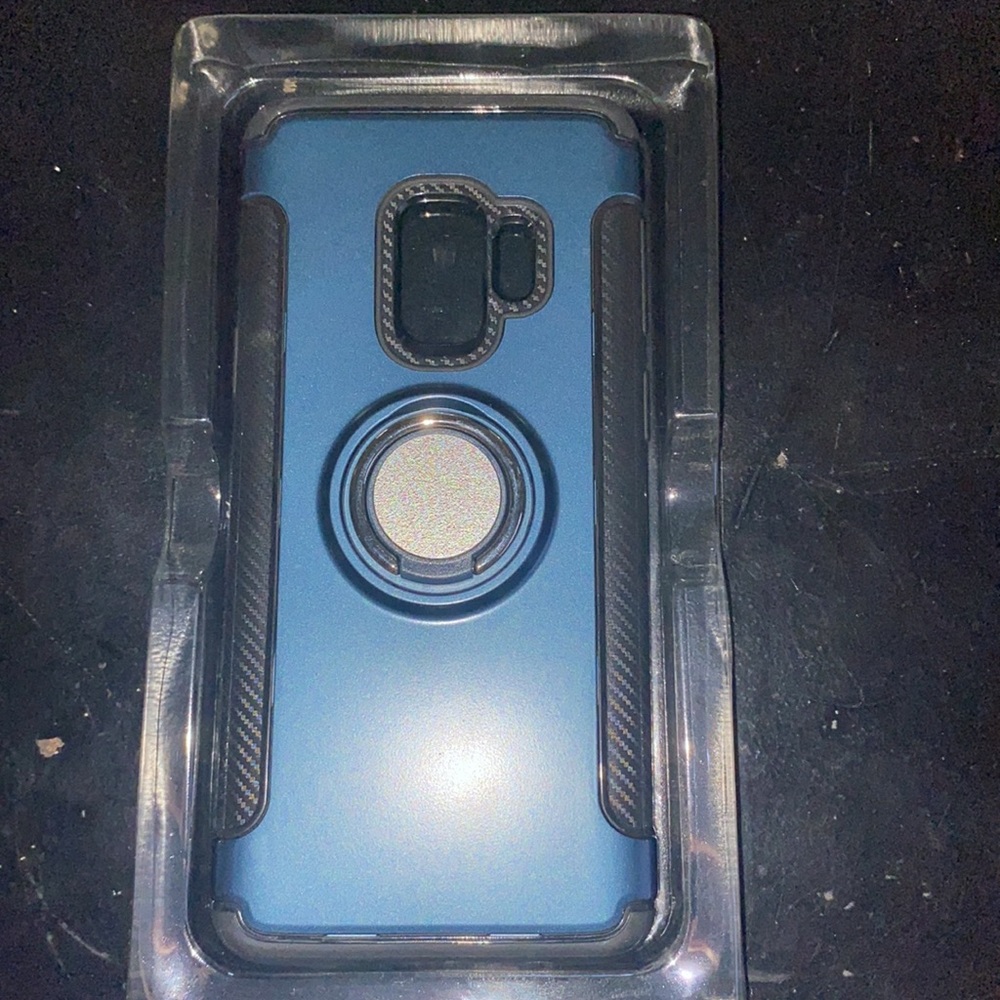Samsung S9 phone case - navy blue - in-box